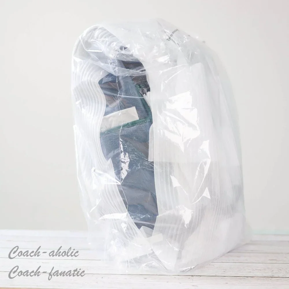 NWT Coach CL945 Track Backpack In Colorblock With Coach Stamp in Denim *SEALED*